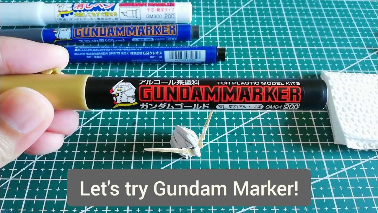 Panel lining options Tamiya vs Gundam Markers 