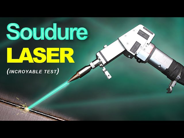 ☑️ Soudure LASER Manuelle - RévOluTiOn de l'industrie du Soudage (Acier,  cuivre, inox, alu…) 