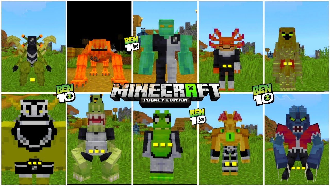 BEN 10 OMNIVERSE MOD FOR MINECRAFT PE 🔥| MCPE 1.21+