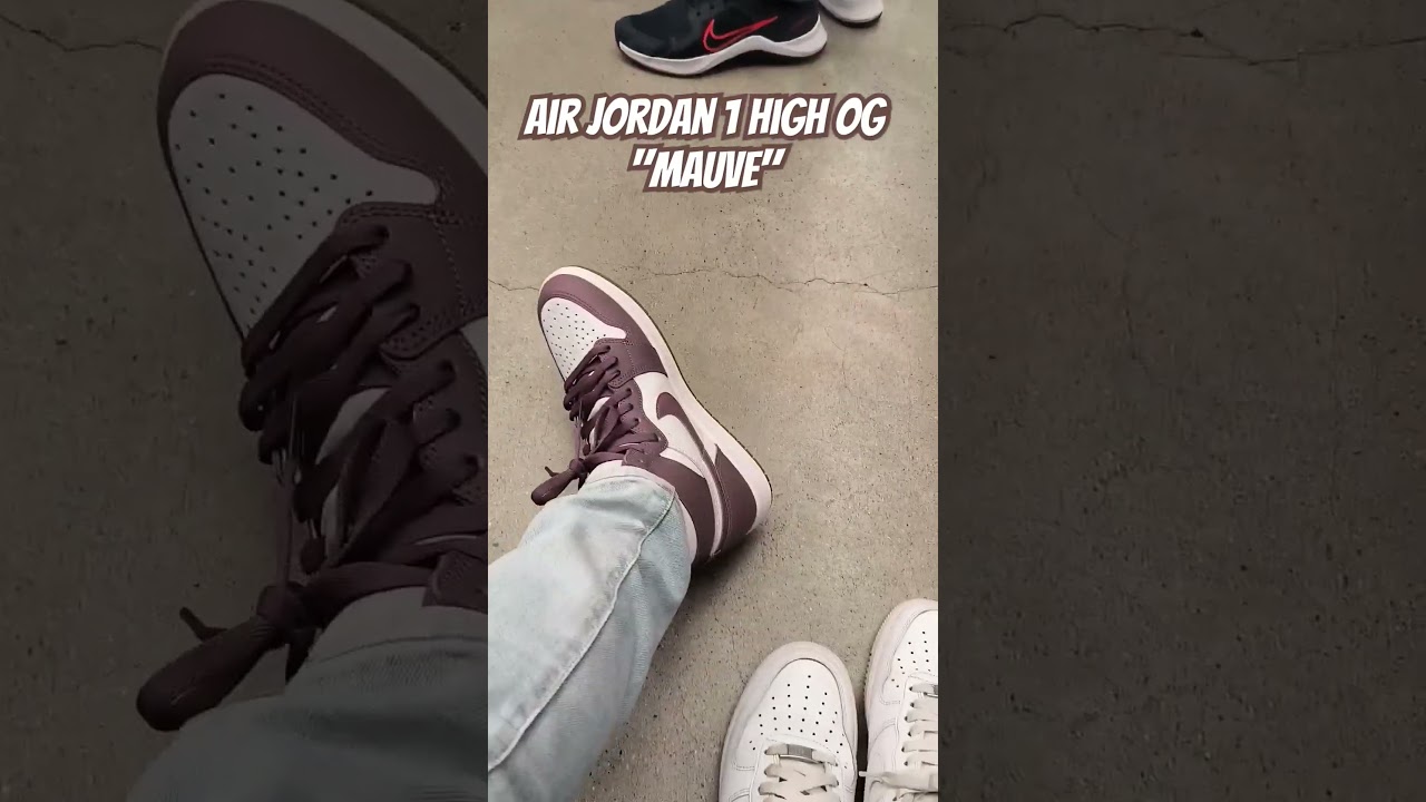 Air Jordan 1 High OG "Mauve" is 🔥 