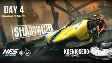 Need For Speed: No Limits | Koenigsegg Jesko (Shadowfall - Day 4 | Downward Spiral) - Grand Finale!