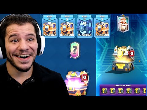 10.000 TAŞLIK TEKLİFİ ALDIM!! YOK BÖYLE SANDIK AÇILIMI - Clash Royale