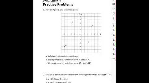 Unit 7 Lesson 14 -Answers to practice problems