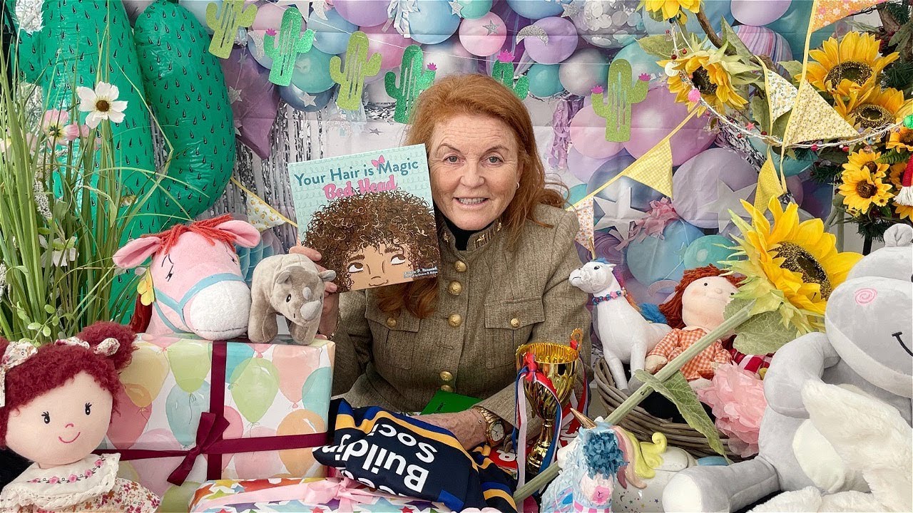 Sarah Ferguson reading Your Hair Is Magic: Bedhead by Jessica F. Norwood