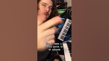 How to make a synth brass patch in 60 seconds. Using the Melbourne Instruments Delia