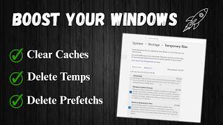 Windows PC Slow? Clear These Hidden Temp Files in Seconds