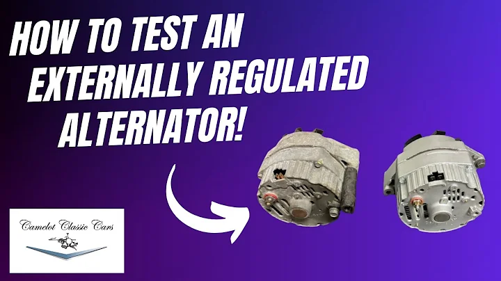 How to bench test an externally regulated Delco Remy alternator