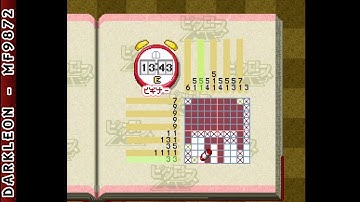 Super Nintendo - Picross NP Vol. 3 © 1999 Jupiter Multimedia - Gameplay