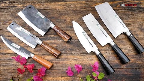 #daophucsen  BỘ DAO BẾP 3 Món XỊN SÒ - HÀNG CHUẨN CỦA HTX DAO PHÚC SEN