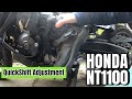Honda NT1100 - Quick QuickShifter Adjustment