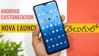 Android Homescreen Customization 2021 - Nova Launcher Free and Paid   TELUGU screenshot 2