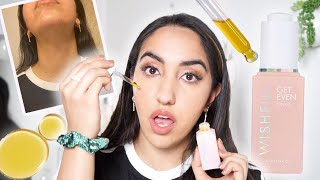I Used The Huda Beauty Wishful Skin Get Even Rose Oil For 7 Days