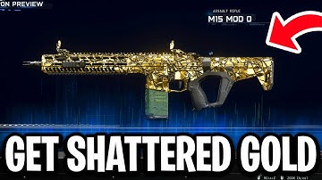 How To Get Shattered Gold On The M15 Mod 0 In Black Ops 7 - Full Guide