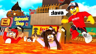 Použil jsem ROBLOX ADMINA, aby LÁVA ZAČALA STOUPAT... (troll)