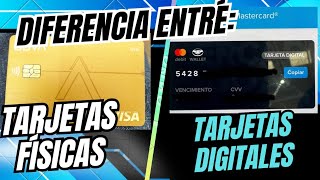 Difference between physical card and digital card