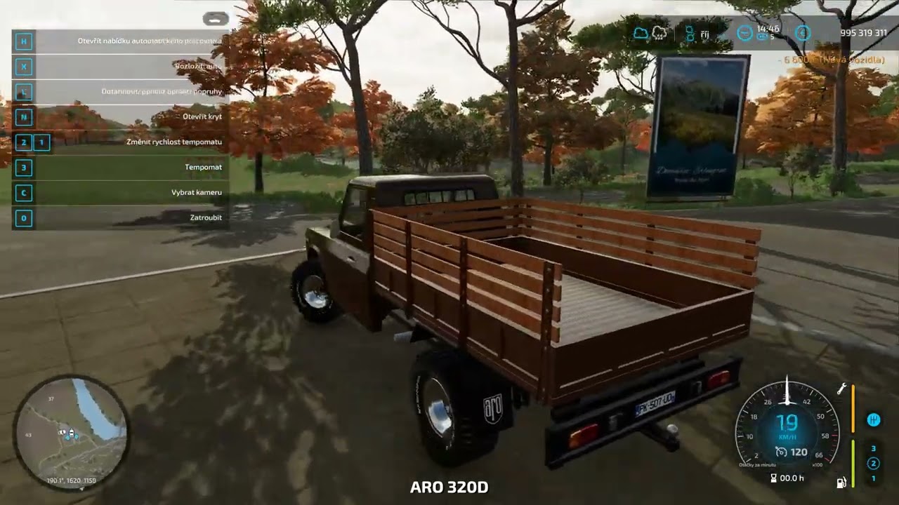 [FS22] Farming Simulator 22 - Aro 320 Diesel v 1.1