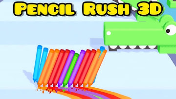 ✅Pencil Rush 3D. All Levels TOP Gameplay iOS Android Mobile Games Walkthrough New Update Max Level