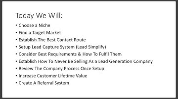 Lead Simplify - Lead Gen Training & Walkthrough Webinar