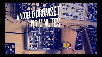 A model D Drumset in 7 minutes (Riamiwo StudioVlog 96)