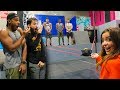 OVERNIGHT AT SUPER TRAMPOLINE PARK! (100mph Sling Shot Dodgeball)