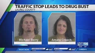 Duo arrested in Laurel Co. possessed 2 pounds of meth, firearms