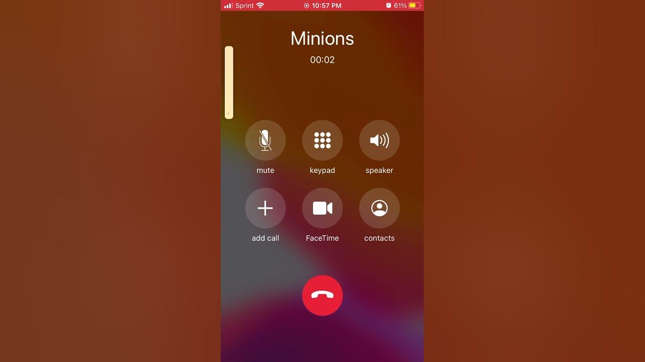A minion call?