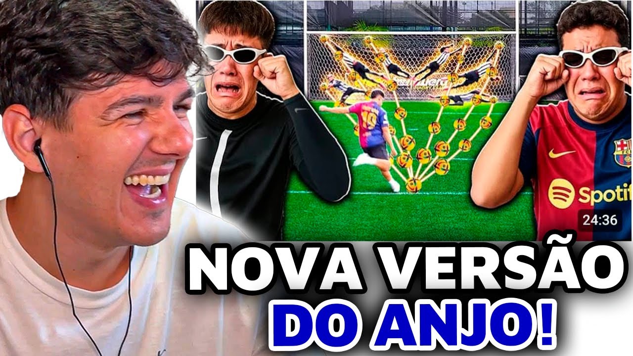 O GOLEIRO ZÉ FEZ O VITOR CHORAR NO DESAFIO DO CANTO FALADO!! - wardi REACT!