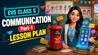 Class 5 EVS Lesson Plan | Communication & Media | 5E Model Teaching File