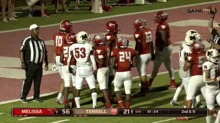 Melissa Varsity Football vs Terrell | 2022-09-23