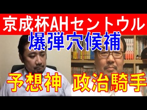 【京成杯オータムハンデ2020・セントウルステークス2020】予想神「スガダイ」と政治騎手「ヒノくん」の注目馬大公開！