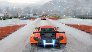 Snow Driving Car Racer Track Simulator Gameplay 2019 screenshot 2
