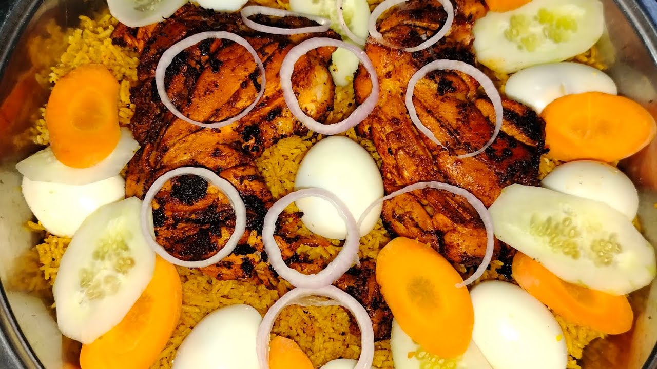 Ramadan special roza iftar Chicken kabsa rice #recipevlogs #kabsarice # ...