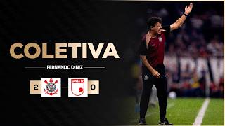 POST-MATCH PRESS CONFERENCE | CORINTHIANS 2 X 0 SANTA FE (COL) | FERNANDO DINIZ | CONMEBOL LIBERT...
