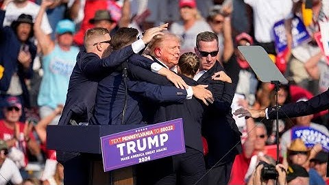 DONALD TRUMP HERIDO: Los primeros minutos tras tiroteo