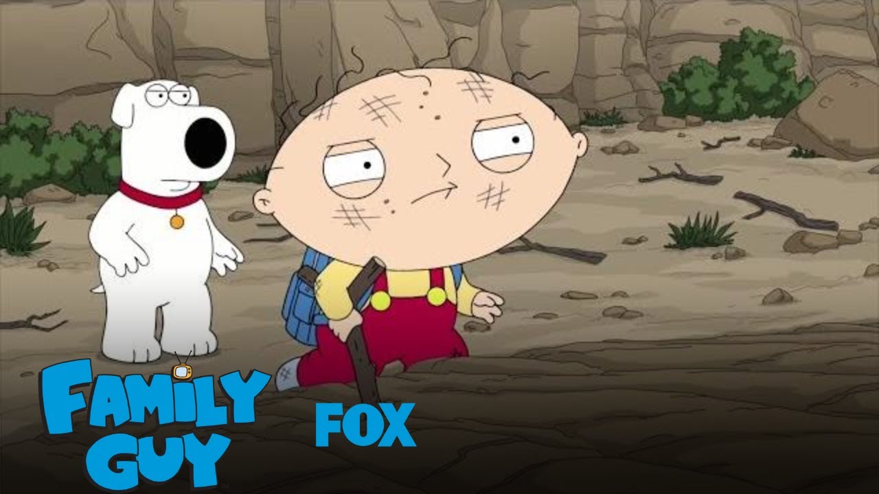 Brian Carries Stewie Up A Mountain Season 16 Ep 11 Family Guy - 