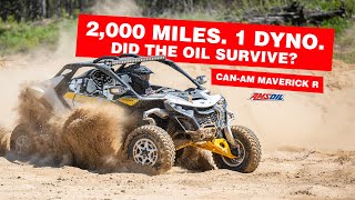 Lab Tested, Field Proven: Can Am Maverick R Proof of Performance @AMSOILinc