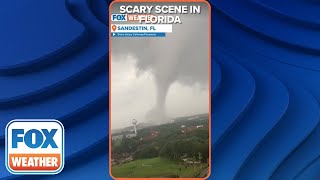 Massive Tornado Seen In Sandestin, Florida