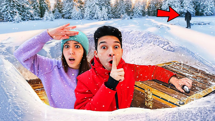 TROVA GLI INDIZI DEL TESORO NEL PERCORSO MISTERIOSO NELLA FORESTA SULLA NEVE! ❄️
