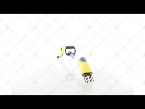 Электротяпка Gloria Brill Gardenboy Plus 400 3D обзор - YouTube