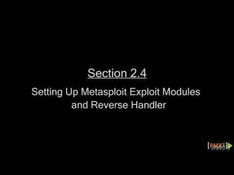 setting up metasploit module s and reverse handler