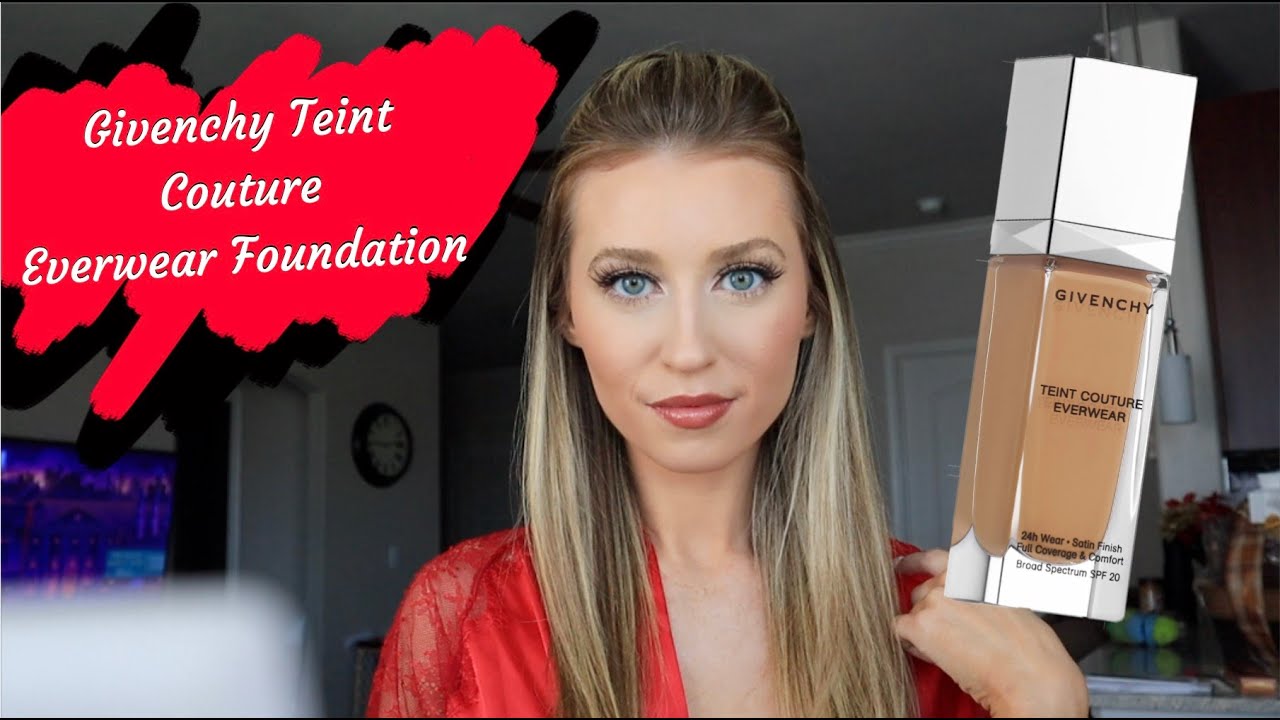 givenchy teint couture everwear foundation review