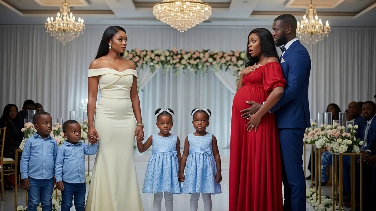 He Invited His Ex wife For His Baby Shower To Parade Her As A Failure, But She Came With Quadrupl