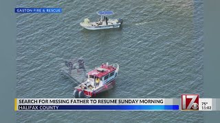Roanoke Rapids Lake search for missing dad to continue