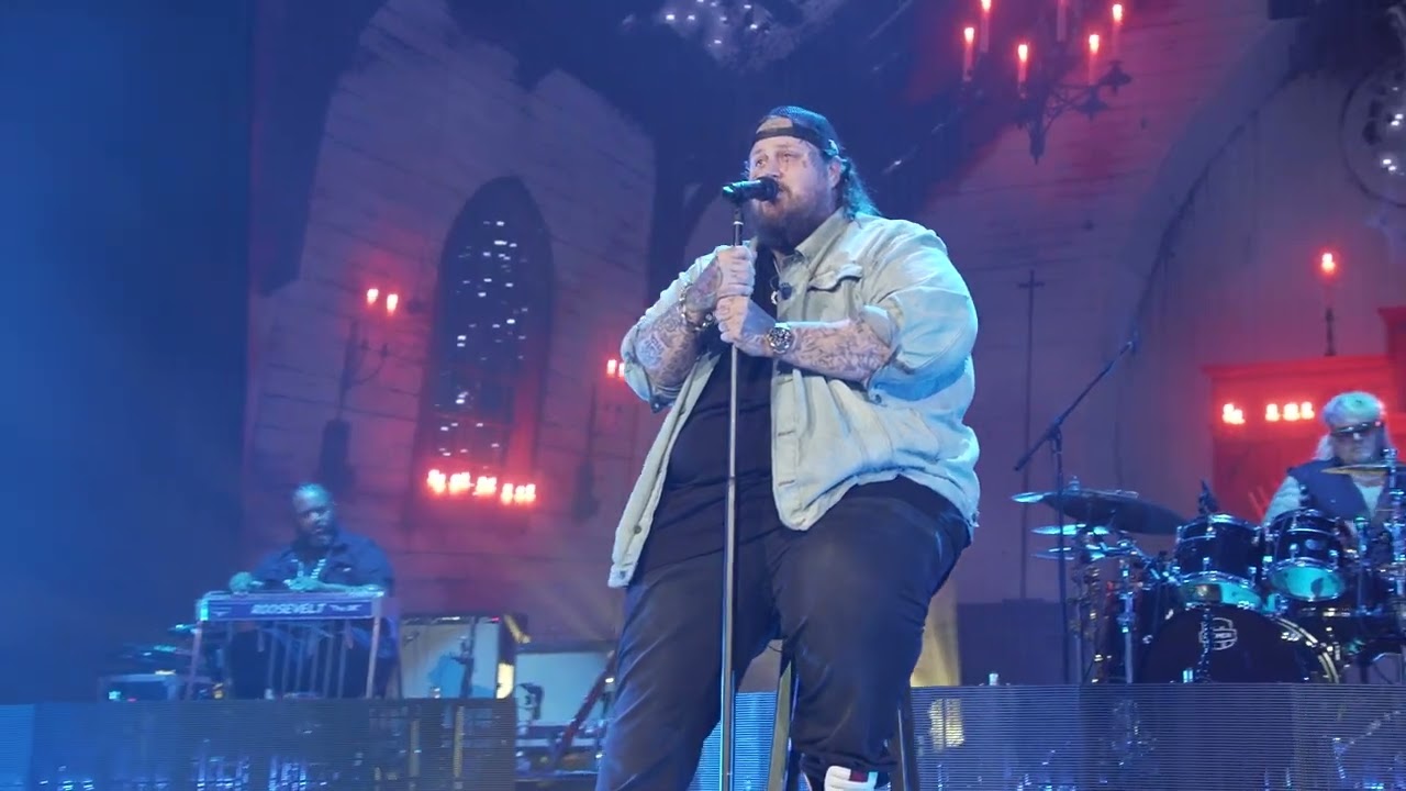 Watch: Jelly Roll Performs "Church" Live at the Ryman Auditorium