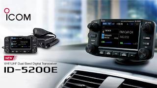 NEW Icom ID-5200E Dual-Band D-STAR Mobile | Overview &amp; Main Features