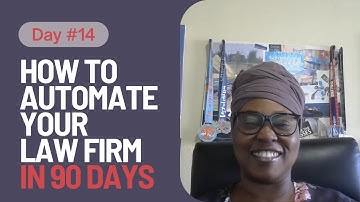 How to Automate Your Law Firm in 90 Days ~ Day 14: Make.com 101 ~ Create a Workflow Automation
