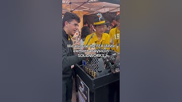 FIRST Robotics Students Design with SOLIDWORKS