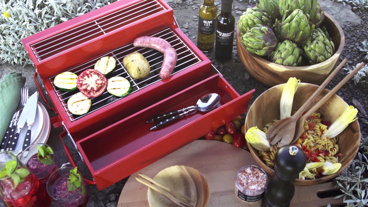 Pfister valigetta per barbecue Buddy
