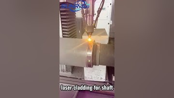 Processing/Laser cladding for shaft