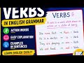 VERBS in English Grammar//क्रिया किसे कहते हैं